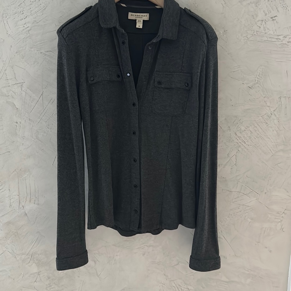 Burberry shirt. Viscose/Elastane